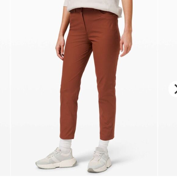 Lululemon City Sleek 5 Pocket 7/8 Pant
Dark Terracotta - Picture 3 of 12